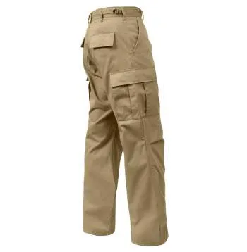 Relaxed Fit Zipper Fly BDU Pants