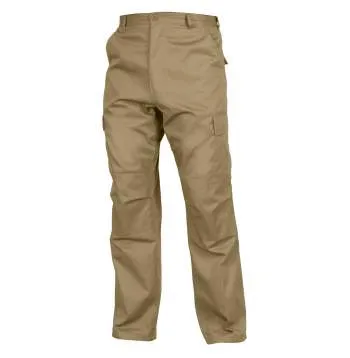 Relaxed Fit Zipper Fly BDU Pants