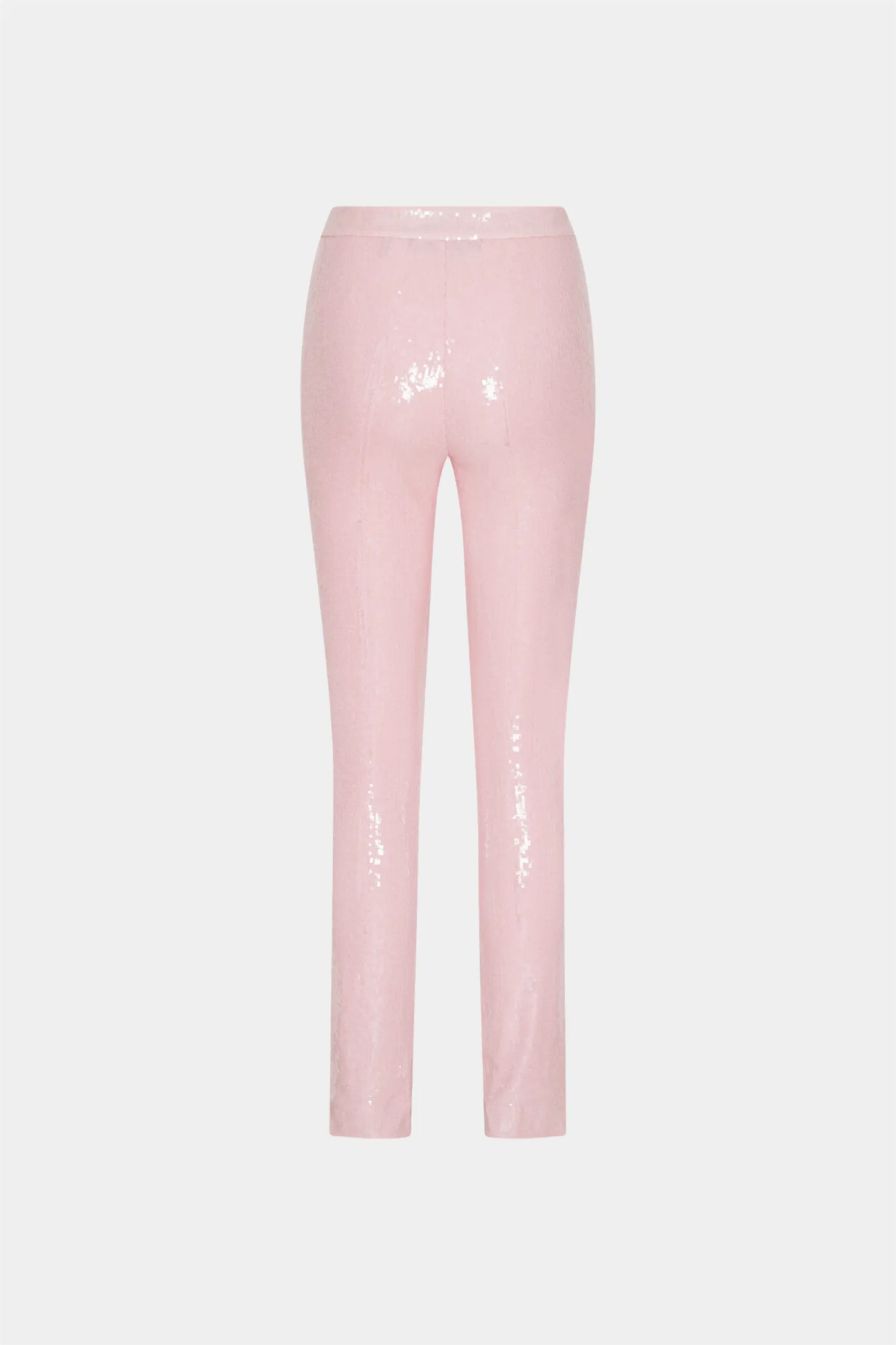 Sequin Boot Cut Pants Orchid Pink