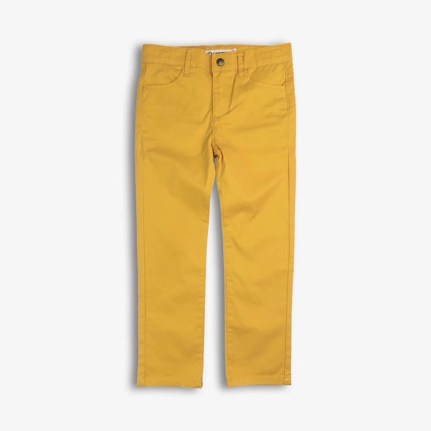 Skinny Twill Pant | Goldenrod