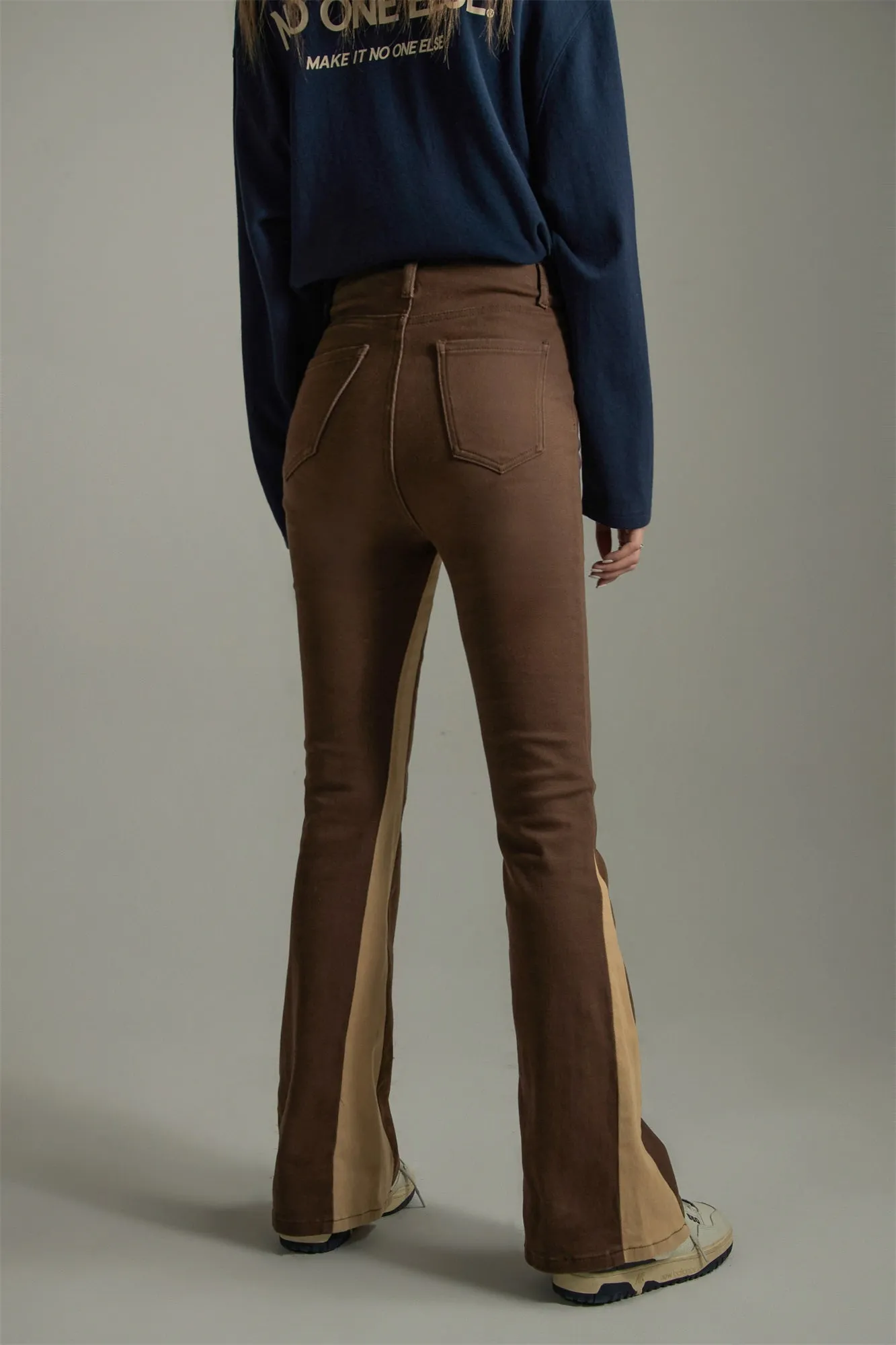 Slim Casual Bootcut Pants