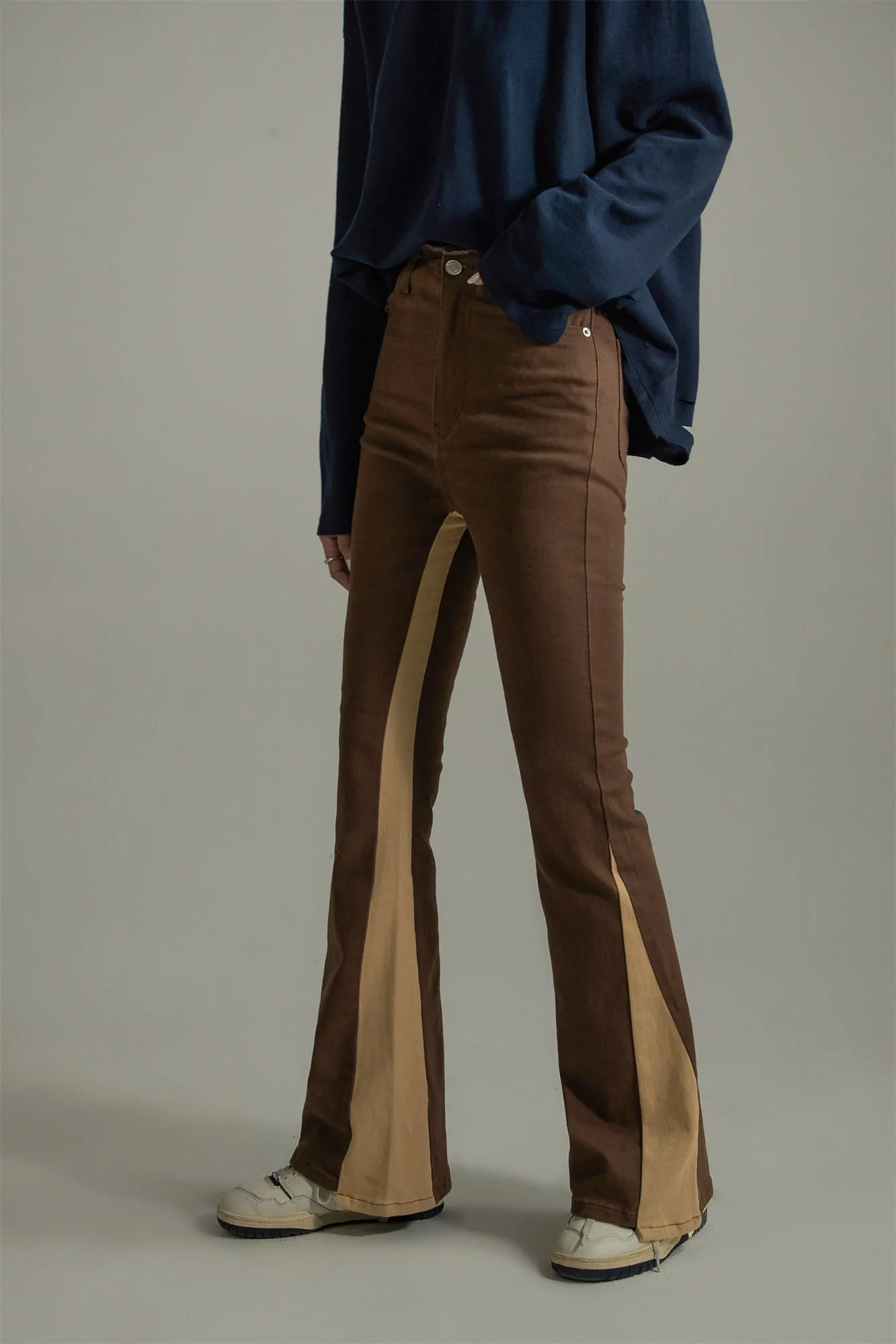 Slim Casual Bootcut Pants