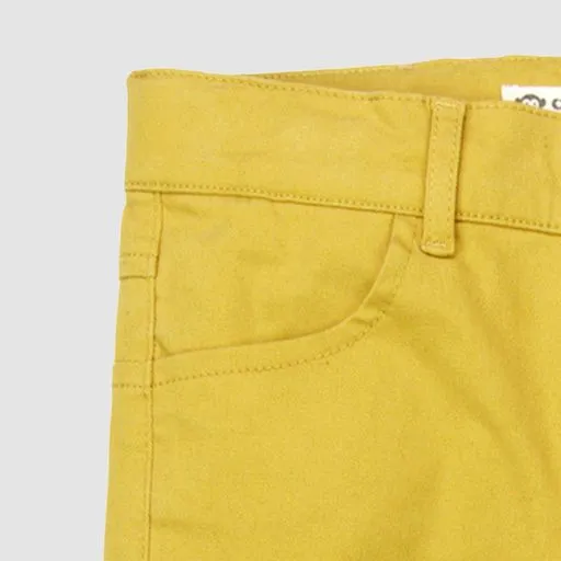 Slim Chino Pants | Gold