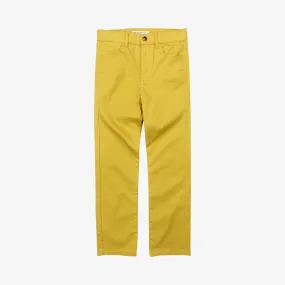 Slim Chino Pants | Gold