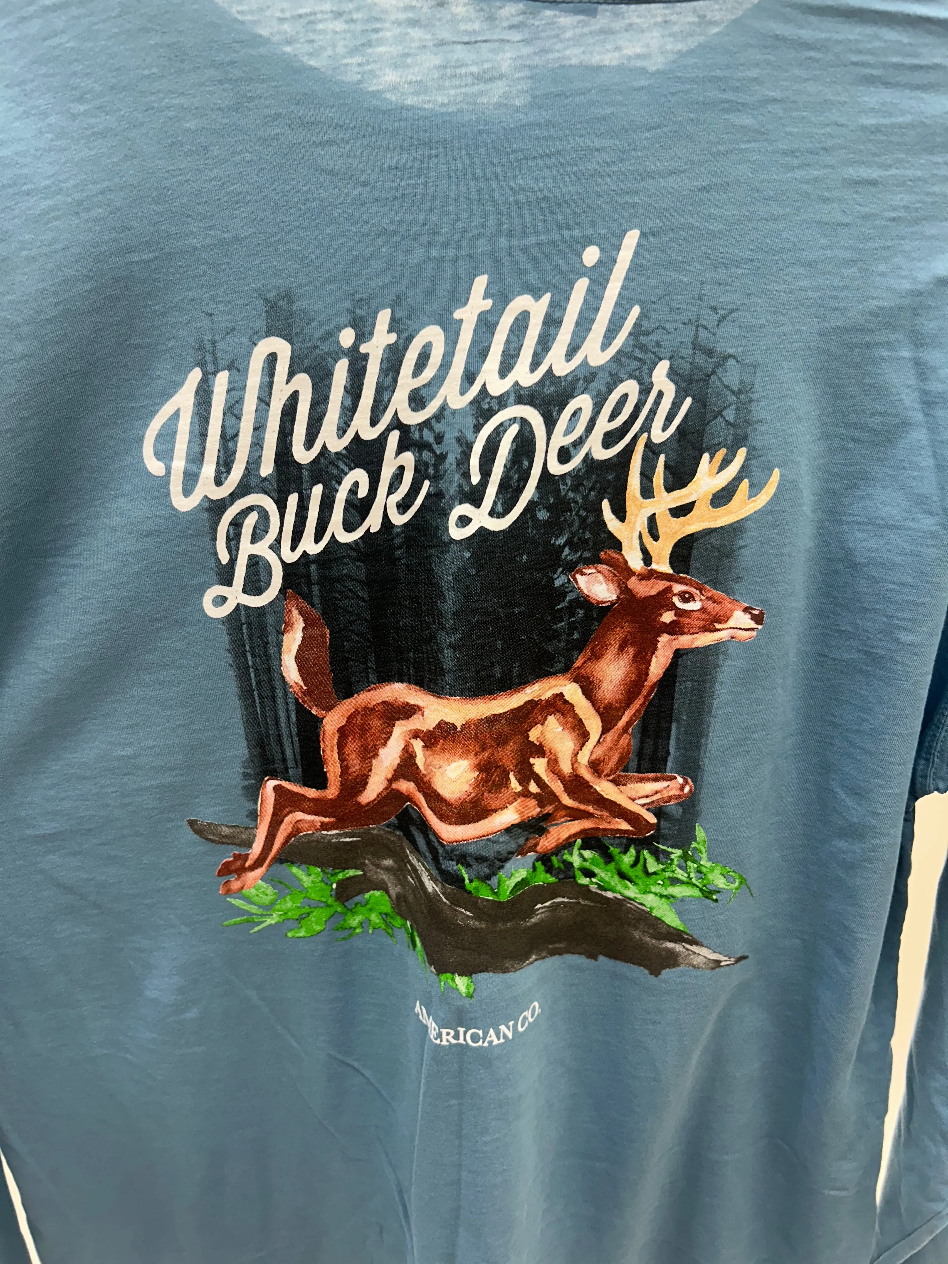 State Co Whitetail Buck Deer L/S