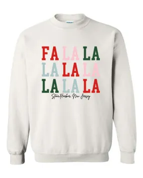 Stone Harbor FALALA Crewneck Sweatshirt - White