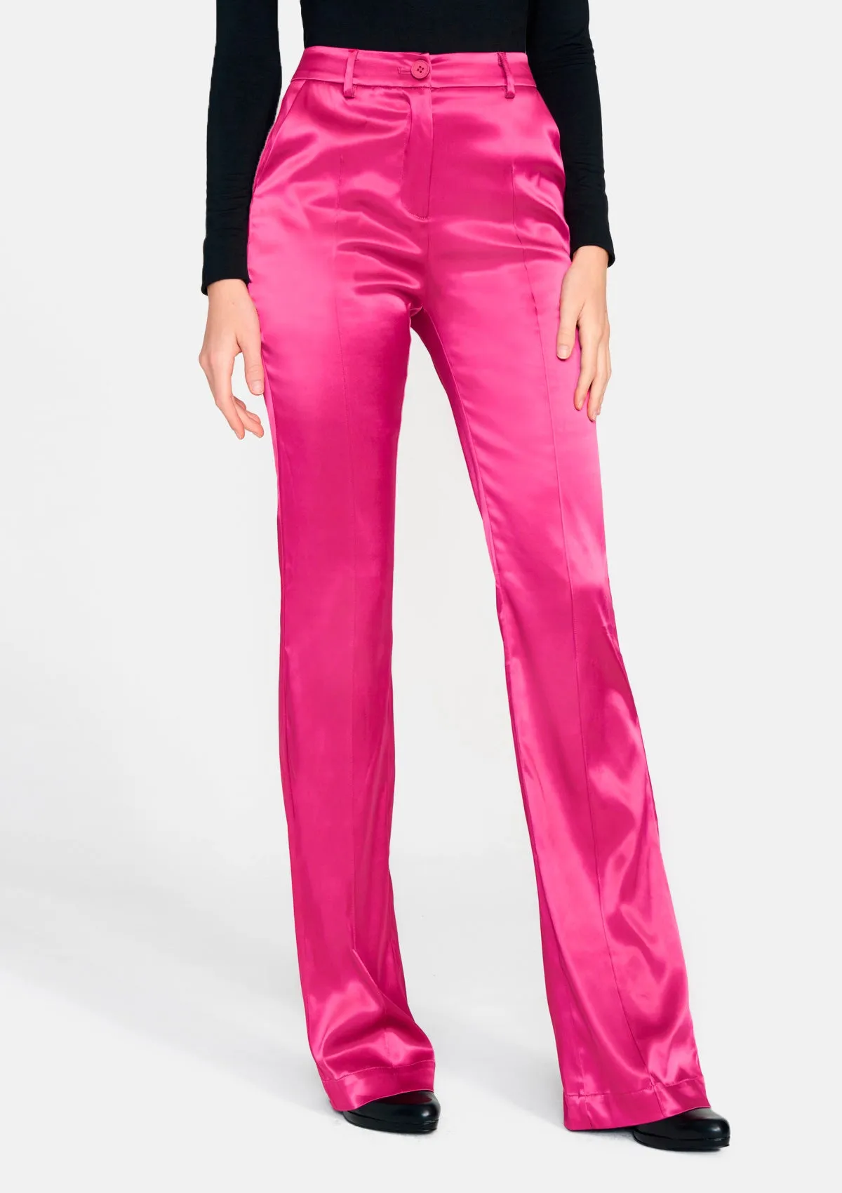 Tall Lizzy Satin Pants