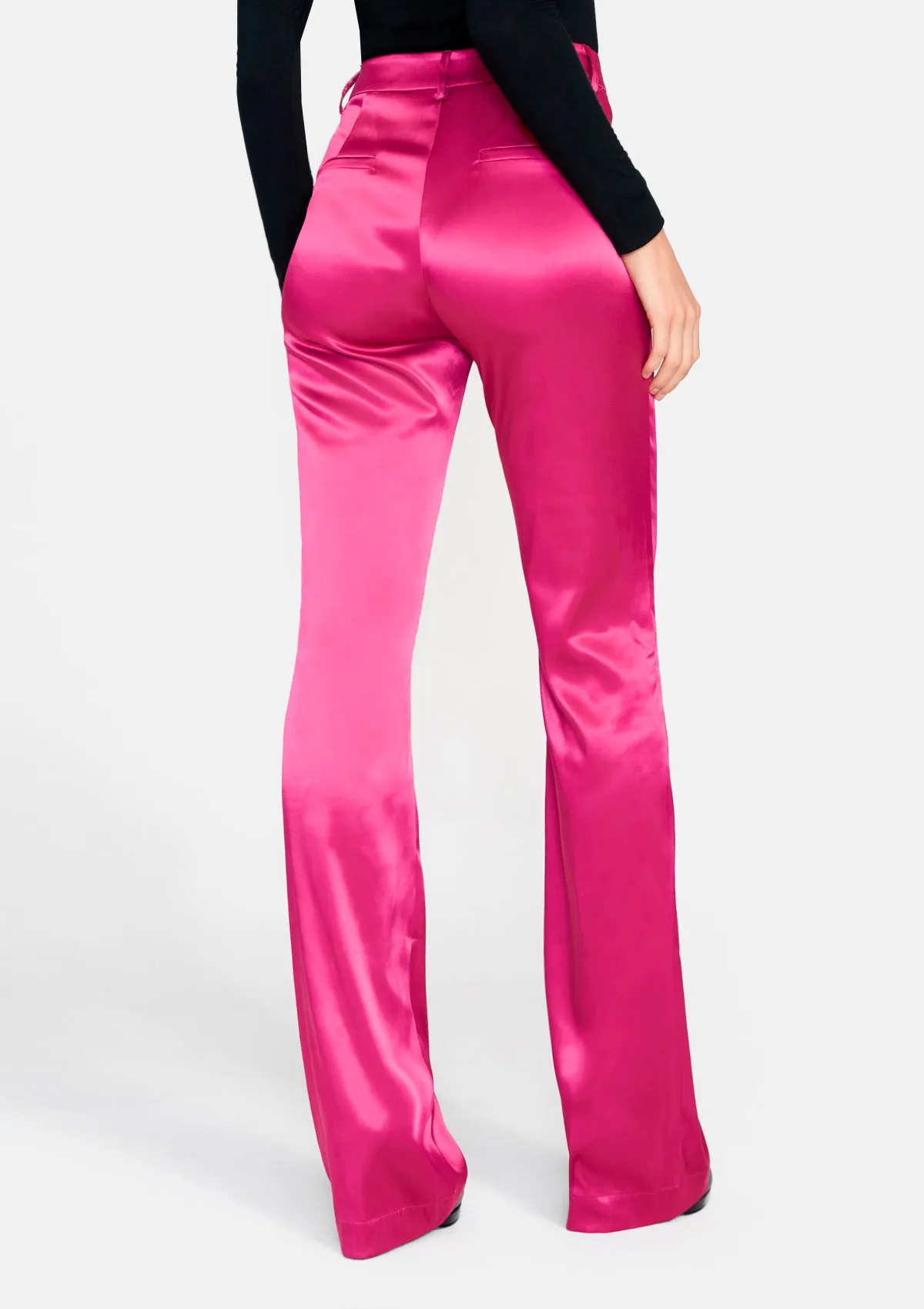 Tall Lizzy Satin Pants