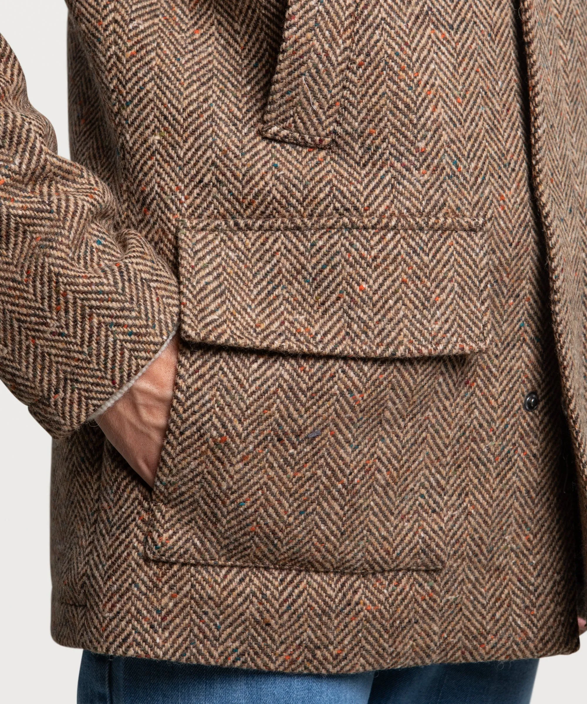 Traveller Herringbone Tweed Jacket