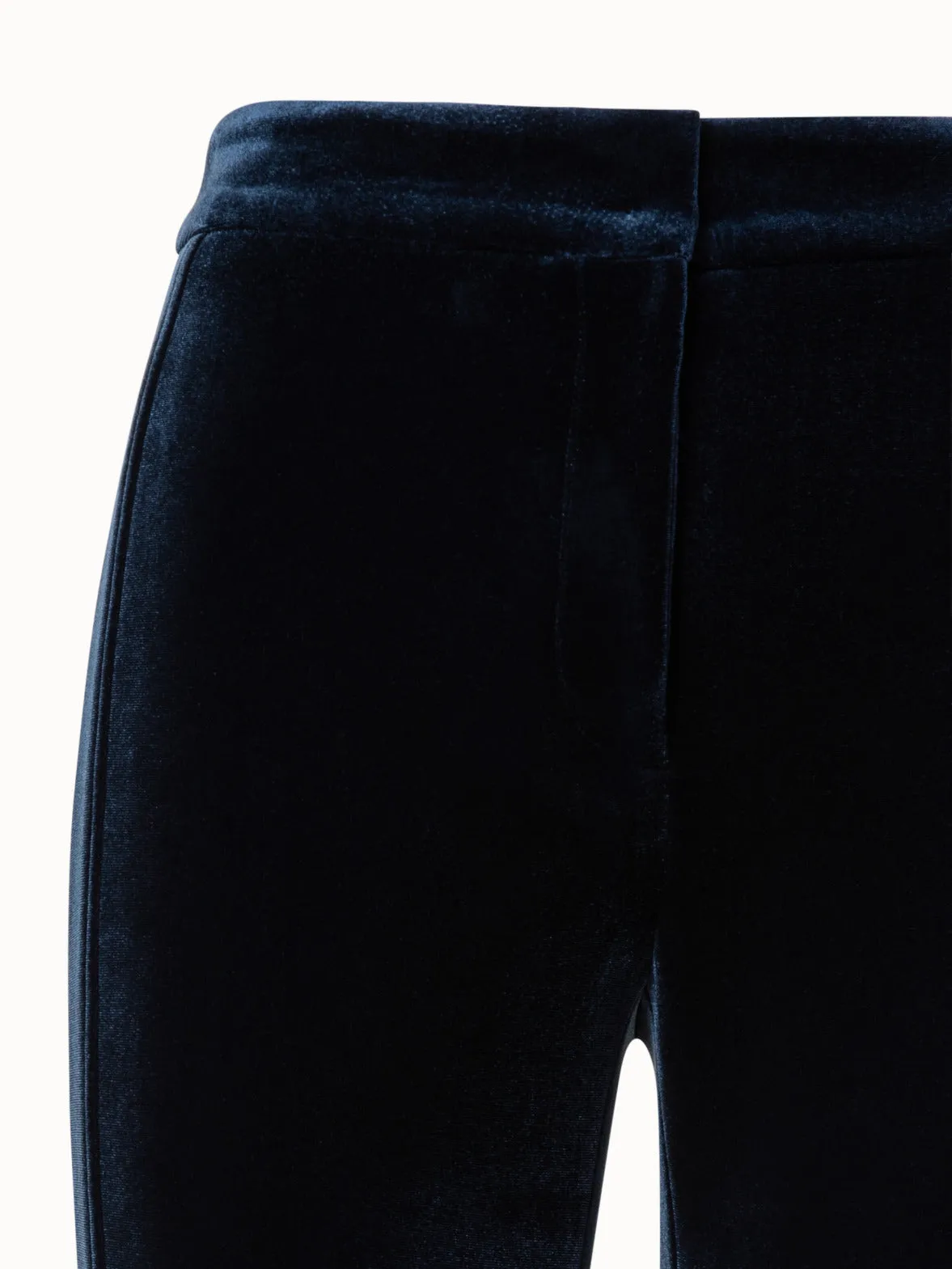 Velvet Neoprene Bootcut Pants