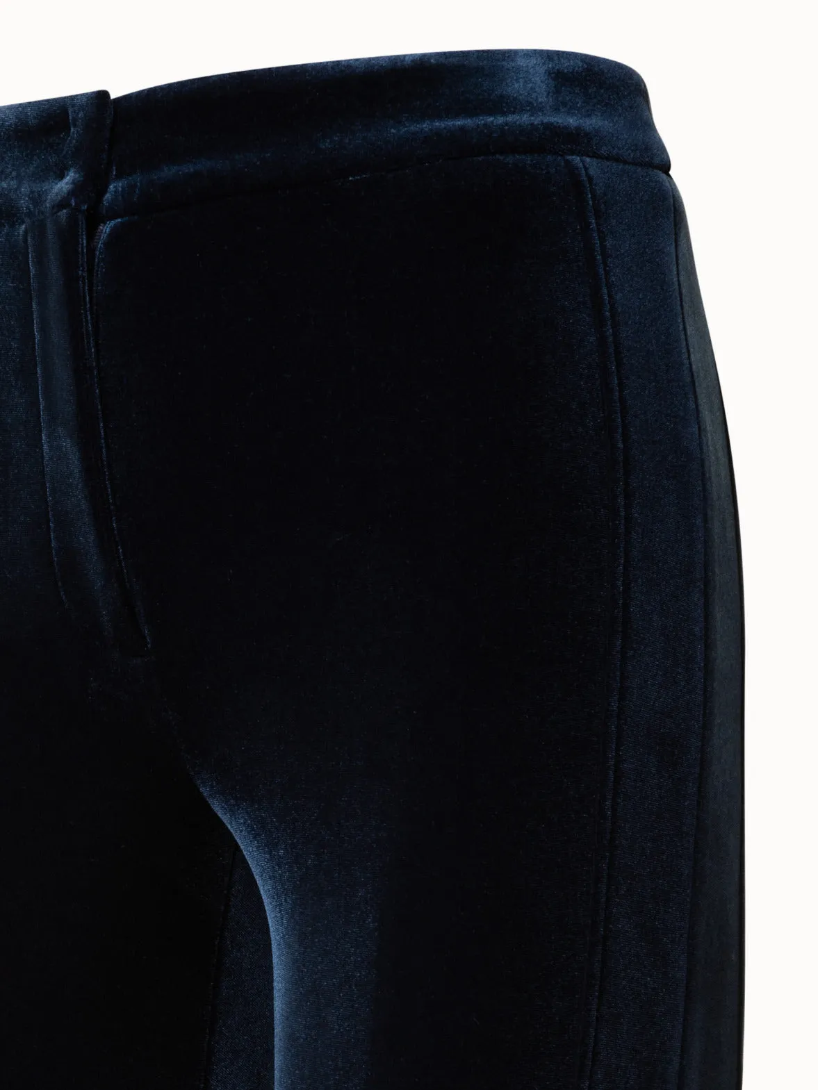 Velvet Neoprene Bootcut Pants