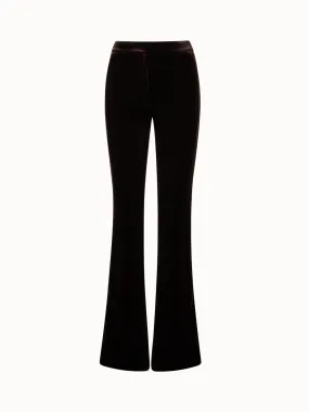 Velvet Neoprene Bootcut Pants