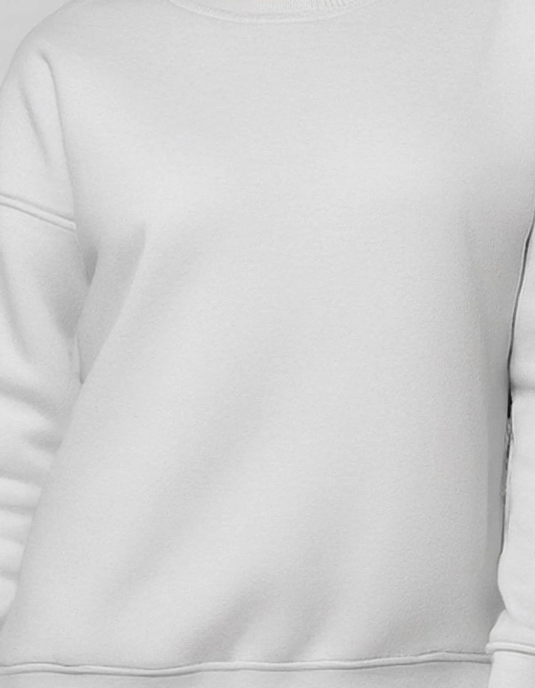 White Crewneck Sweater