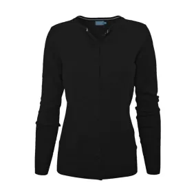 Women's Black Knit Cardigan Sweater