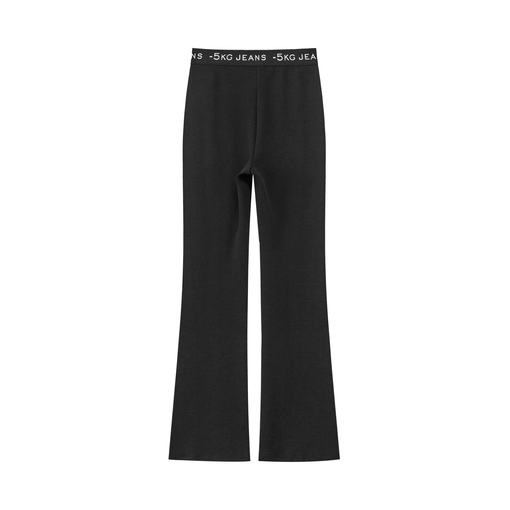 X-Cross Waist Banding Bootcut Pants